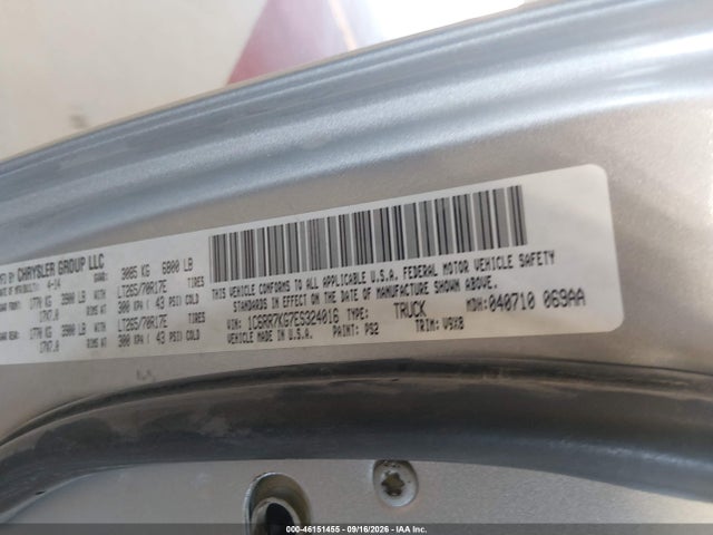 Aukcja sprzedaży 2014 Ram 1500 Tradesman, vin: 1C6RR7KG7ES324016, numer aukcji: 46151455