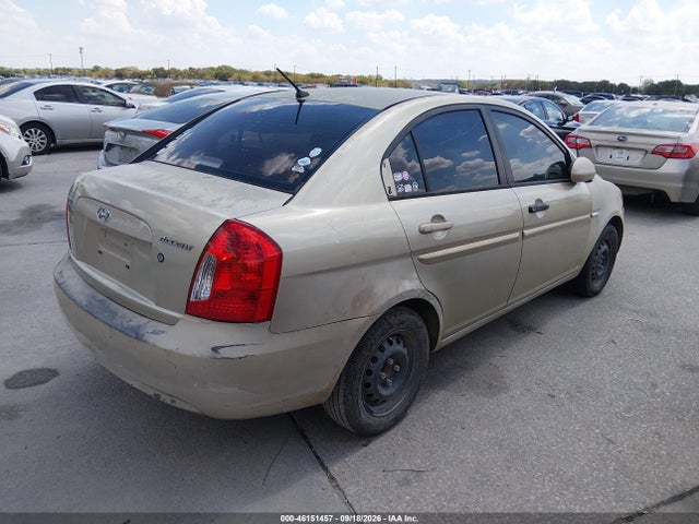 2006 Hyundai Accent Gls მანქანა იყიდება აუქციონზე, vin: KMHCN46C56U027232, აუქციონის ნომერი: 46151457