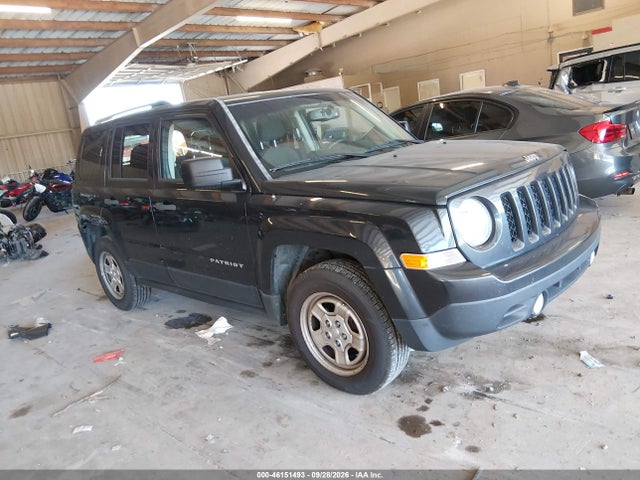 2016 Jeep Patriot Sport მანქანა იყიდება აუქციონზე, vin: 1C4NJPBA4GD562200, აუქციონის ნომერი: 46151493