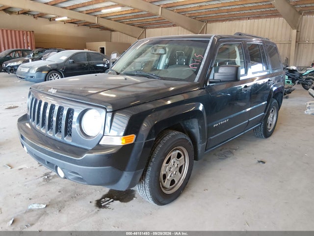 2016 Jeep Patriot Sport მანქანა იყიდება აუქციონზე, vin: 1C4NJPBA4GD562200, აუქციონის ნომერი: 46151493