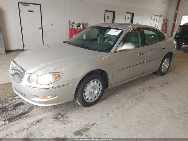 46151504 :رقم المزاد ، 2G4WD582191145465 vin ، 2009 Buick Lacrosse Cxl مزاد بيع