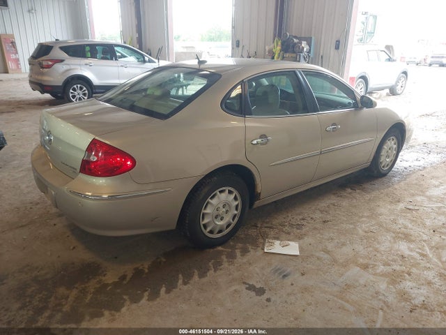46151504 :رقم المزاد ، 2G4WD582191145465 vin ، 2009 Buick Lacrosse Cxl مزاد بيع