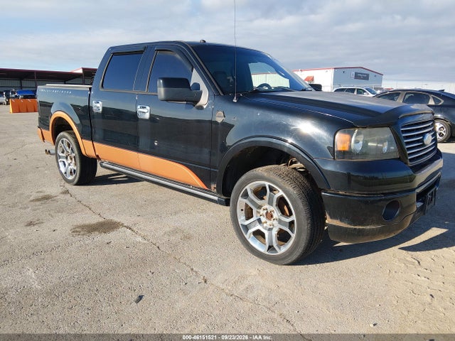 Auction sale of the 2008 Ford F-150 Harley-davidson/limited, vin: 1FTRW14558FA31920, lot number: 46151521