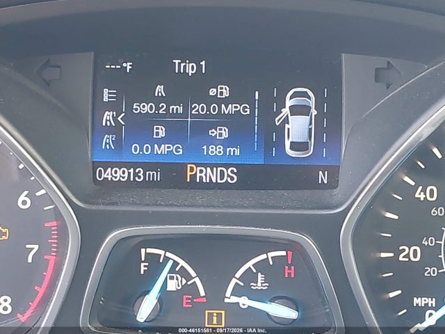 Aukcja sprzedaży 2017 Ford Escape Titanium, vin: 1FMCU9J9XHUA81771, numer aukcji: 46151581