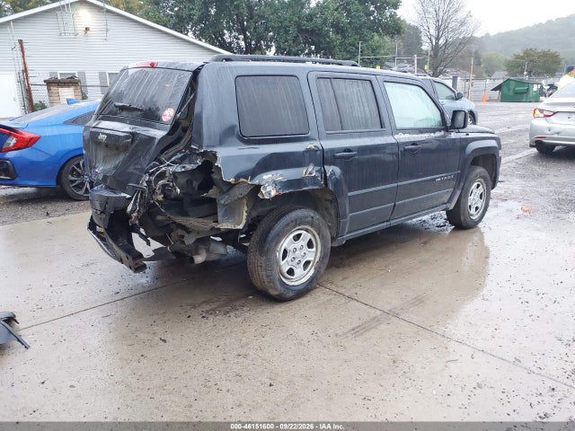 2015 Jeep Patriot Sport მანქანა იყიდება აუქციონზე, vin: 1C4NJRBB1FD135205, აუქციონის ნომერი: 46151600