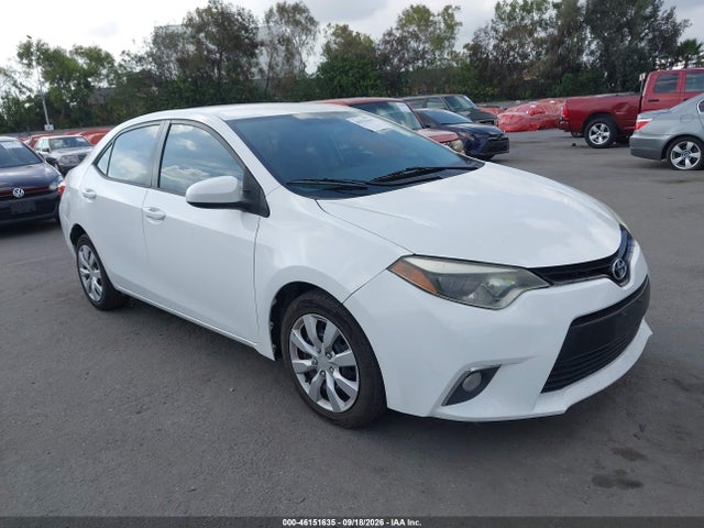 Продаж на аукціоні авто 2015 Toyota Corolla Le, vin: 5YFBURHE7FP235964, номер лоту: 46151635