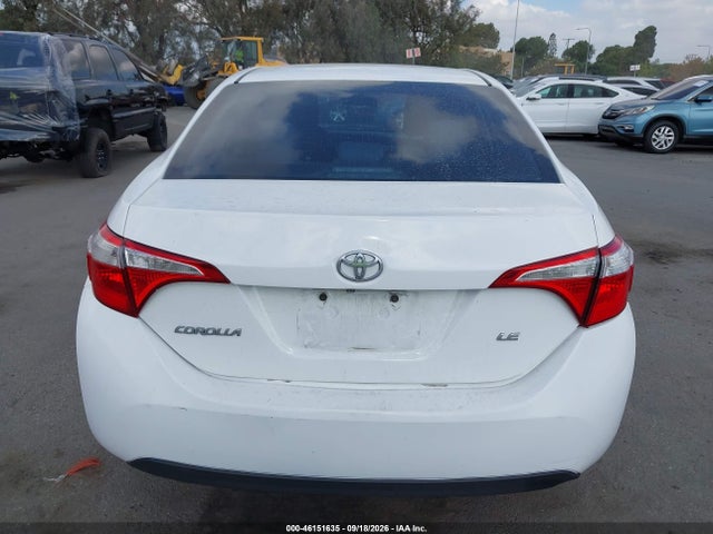 Продаж на аукціоні авто 2015 Toyota Corolla Le, vin: 5YFBURHE7FP235964, номер лоту: 46151635