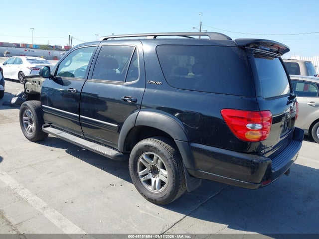 2003 Toyota Sequoia Limited V8 მანქანა იყიდება აუქციონზე, vin: 5TDZT38A53S167548, აუქციონის ნომერი: 46151684