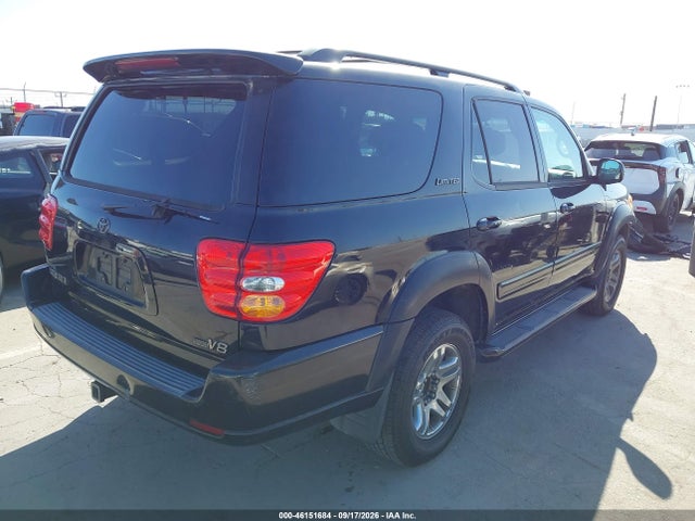2003 Toyota Sequoia Limited V8 მანქანა იყიდება აუქციონზე, vin: 5TDZT38A53S167548, აუქციონის ნომერი: 46151684