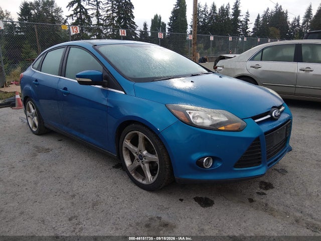 2014 Ford Focus Titanium მანქანა იყიდება აუქციონზე, vin: 1FADP3J22EL124099, აუქციონის ნომერი: 46151735