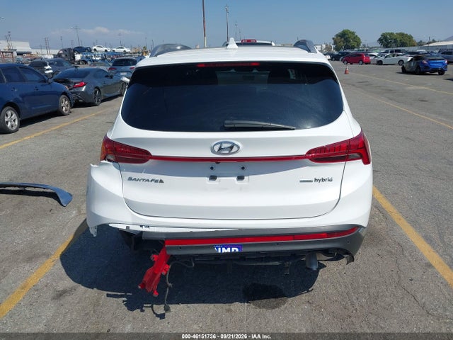 2022 Hyundai Santa Fe Hybrid Sel Premium მანქანა იყიდება აუქციონზე, vin: KM8S3DA10NU037432, აუქციონის ნომერი: 46151736