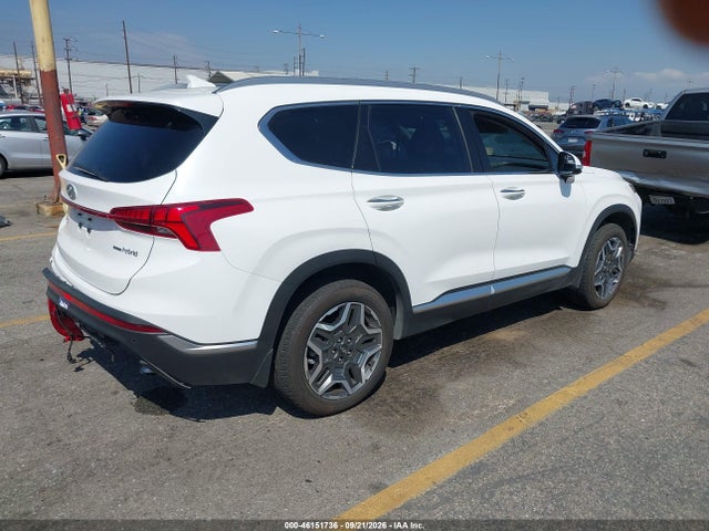 2022 Hyundai Santa Fe Hybrid Sel Premium მანქანა იყიდება აუქციონზე, vin: KM8S3DA10NU037432, აუქციონის ნომერი: 46151736