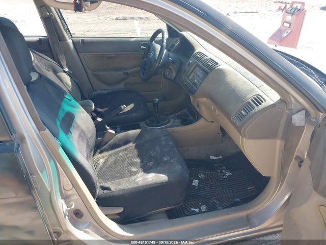 2002 Honda Civic Lx მანქანა იყიდება აუქციონზე, vin: 2HGES15562H584625, აუქციონის ნომერი: 46151749