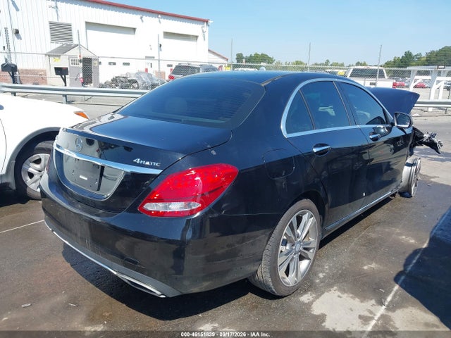 2016 Mercedes-benz C 300 4matic მანქანა იყიდება აუქციონზე, vin: 55SWF4KB8GU158949, აუქციონის ნომერი: 46151839
