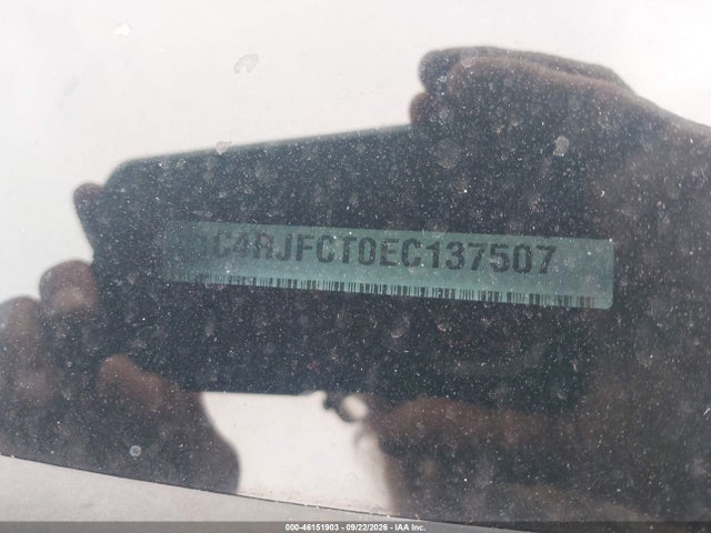 46151903 :رقم المزاد ، 1C4RJFCT0EC137507 vin ، 2014 Jeep Grand Cherokee Overland مزاد بيع