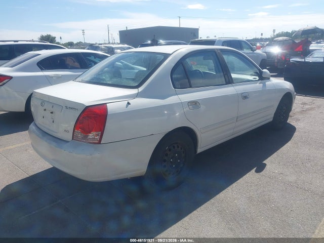 2004 Hyundai Elantra Gls/gt მანქანა იყიდება აუქციონზე, vin: KMHDN46D84U876104, აუქციონის ნომერი: 46151921
