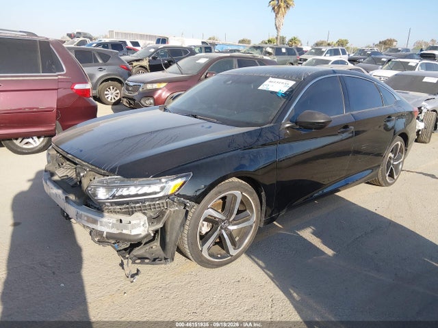 46151935 :رقم المزاد ، 1HGCV1F39KA166571 vin ، 2019 Honda Accord Sport مزاد بيع