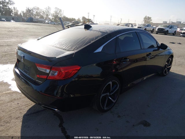 46151935 :رقم المزاد ، 1HGCV1F39KA166571 vin ، 2019 Honda Accord Sport مزاد بيع