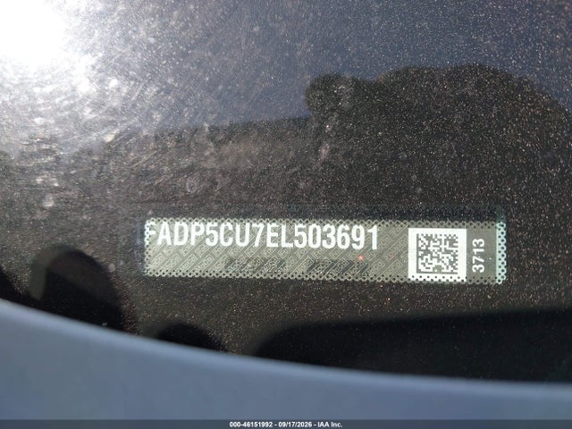 Ford C-max Energi Sel 2014 1FADP5CU7EL503691 Image 9