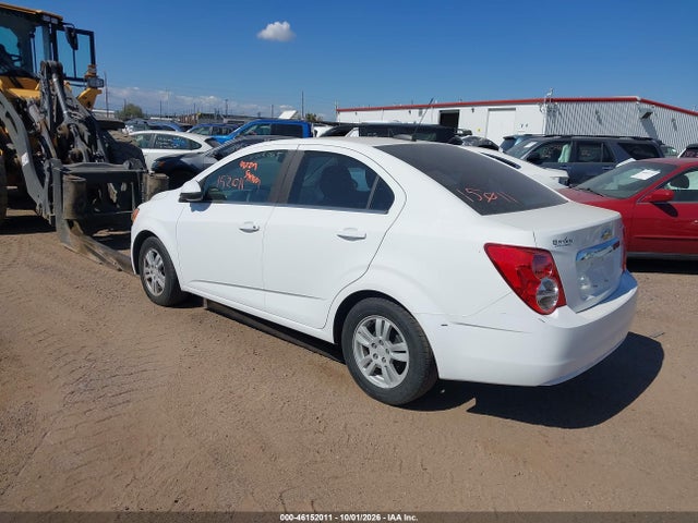 2016 Chevrolet Sonic Lt Auto მანქანა იყიდება აუქციონზე, vin: 1G1JC5SB3G4181372, აუქციონის ნომერი: 46152011