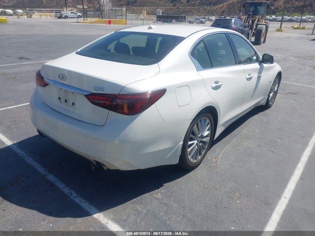 46152013 :رقم المزاد ، JN1EV7AP3JM358668 vin ، 2018 Infiniti Q50 3.0t Luxe مزاد بيع