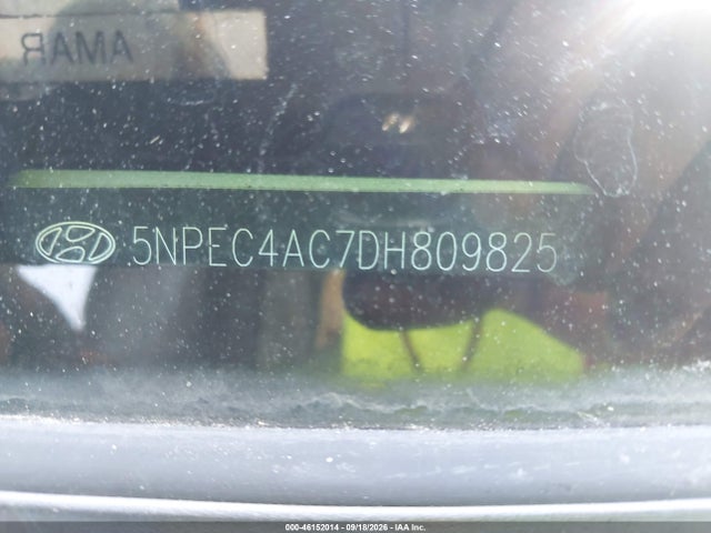 46152014 :رقم المزاد ، 5NPEC4AC7DH809825 vin ، 2013 Hyundai Sonata Se مزاد بيع