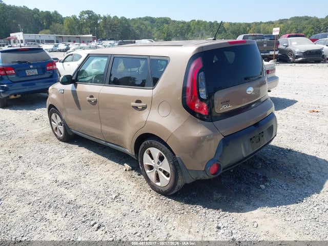 2016 Kia Soul მანქანა იყიდება აუქციონზე, vin: KNDJN2A21G7280904, აუქციონის ნომერი: 46152017