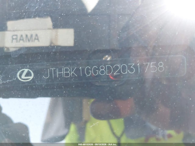 Продаж на аукціоні авто 2013 Lexus Es 350, vin: JTHBK1GG8D2031758, номер лоту: 46152026