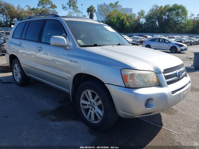 46152141 :رقم المزاد ، JTEDW21A460011915 vin ، 2006 Toyota Highlander Hybrid V6 مزاد بيع