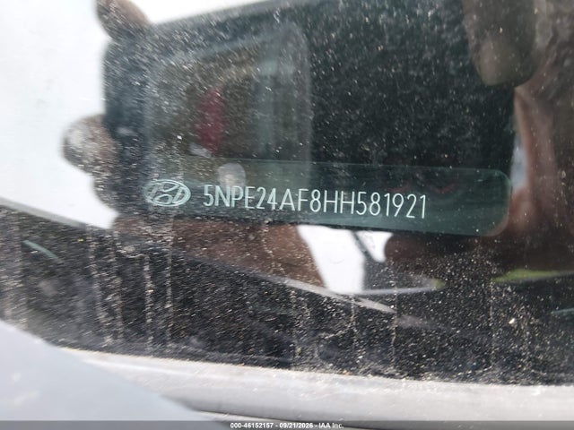 Продаж на аукціоні авто 2017 Hyundai Sonata Se, vin: 5NPE24AF8HH581921, номер лоту: 46152157