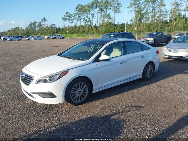 2015 Hyundai Sonata Limited მანქანა იყიდება აუქციონზე, vin: 5NPE34AFXFH054666, აუქციონის ნომერი: 46152199