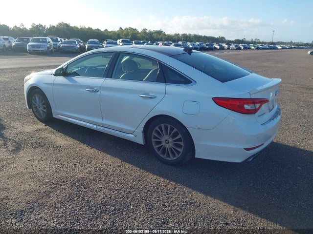 2015 Hyundai Sonata Limited მანქანა იყიდება აუქციონზე, vin: 5NPE34AFXFH054666, აუქციონის ნომერი: 46152199
