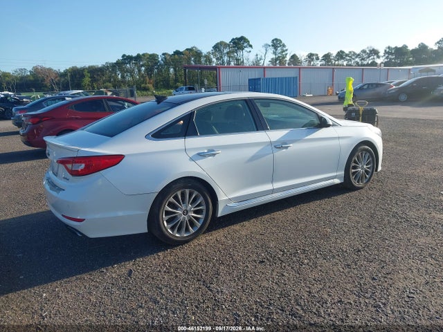 2015 Hyundai Sonata Limited მანქანა იყიდება აუქციონზე, vin: 5NPE34AFXFH054666, აუქციონის ნომერი: 46152199