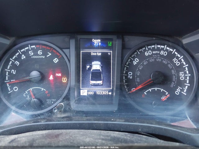 46152198 :رقم المزاد ، 3TYRX5GN8NT043415 vin ، 2022 Toyota Tacoma Sr مزاد بيع