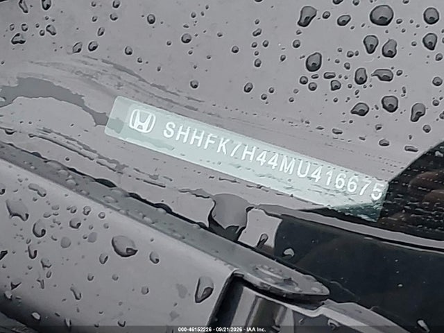 Продажа на аукционе авто 2021 Honda Civic Sport, vin: SHHFK7H44MU416675, номер лота: 46152226