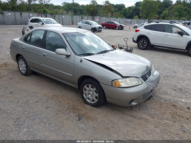 Продаж на аукціоні авто 2002 Nissan Sentra Gxe, vin: 3N1CB51D82L606421, номер лоту: 46152273