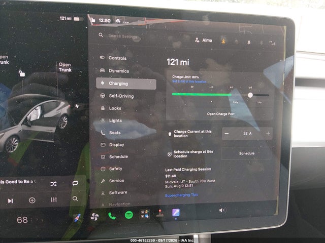 5YJ3E1EA9JF178031 Tesla MODEL 3