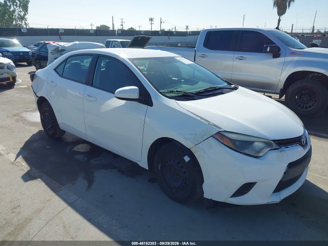 Auction sale of the 2016 Toyota Corolla L, vin: 5YFBURHE3GP431613, lot number: 46152303