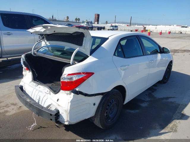 Продаж на аукціоні авто 2016 Toyota Corolla L, vin: 5YFBURHE3GP431613, номер лоту: 46152303