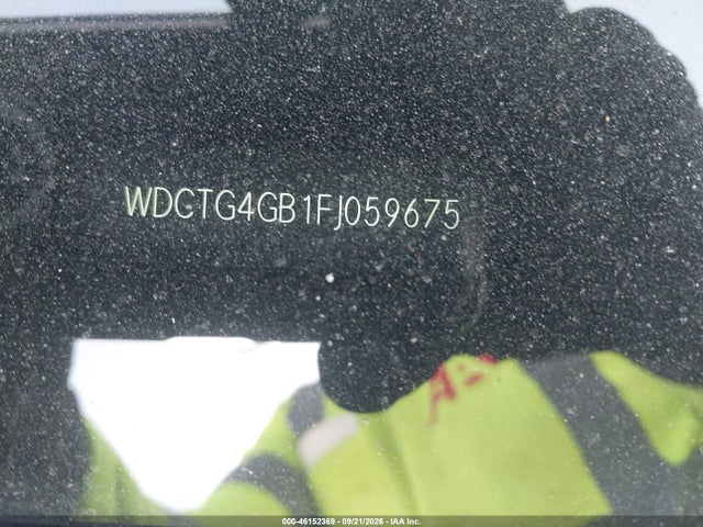 WDCTG4GB1FJ059675 Mercedes-Benz Gla 250 4matic