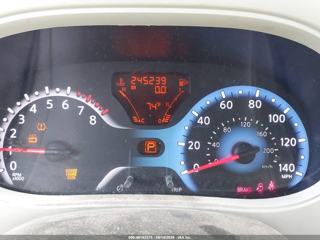 46152375 :رقم المزاد ، JN8AZ28R39T100862 vin ، 2009 Nissan Cube 1.8sl مزاد بيع