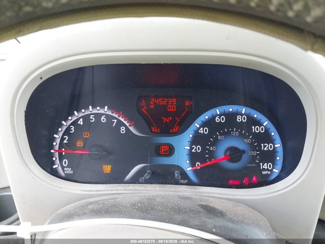 46152375 :رقم المزاد ، JN8AZ28R39T100862 vin ، 2009 Nissan Cube 1.8sl مزاد بيع