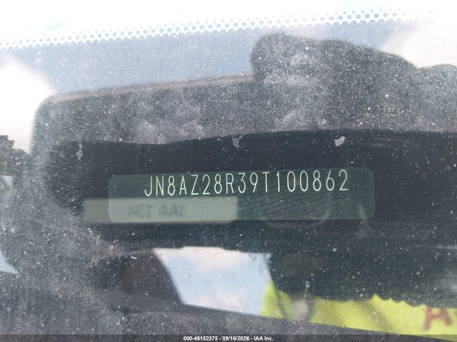 46152375 :رقم المزاد ، JN8AZ28R39T100862 vin ، 2009 Nissan Cube 1.8sl مزاد بيع