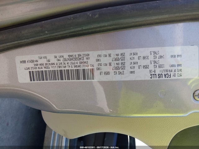 Продажа на аукционе авто 2017 Dodge Grand Caravan Se, vin: 2C4RDGBG3HR547957, номер лота: 46152381