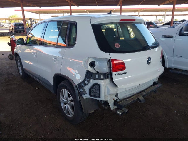 46152401 :رقم المزاد ، WVGAV7AX3CW602947 vin ، 2012 Volkswagen Tiguan S مزاد بيع