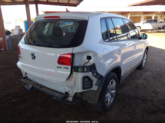 46152401 :رقم المزاد ، WVGAV7AX3CW602947 vin ، 2012 Volkswagen Tiguan S مزاد بيع