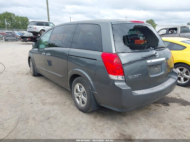 Aukcja sprzedaży 2007 Nissan Quest 3.5, vin: 5N1BV28U57N143452, numer aukcji: 46152427