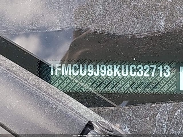 2019 Ford Escape Titanium მანქანა იყიდება აუქციონზე, vin: 1FMCU9J98KUC32713, აუქციონის ნომერი: 46152485