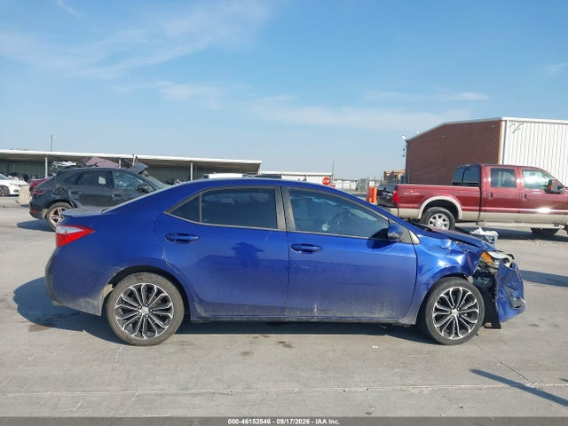 46152546 :رقم المزاد ، 5YFBURHE7EP076605 vin ، 2014 Toyota Corolla S Premium مزاد بيع