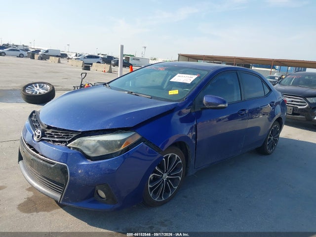 46152546 :رقم المزاد ، 5YFBURHE7EP076605 vin ، 2014 Toyota Corolla S Premium مزاد بيع